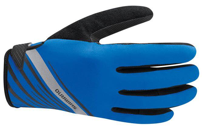 ShimanoShimano Long Gloves blue