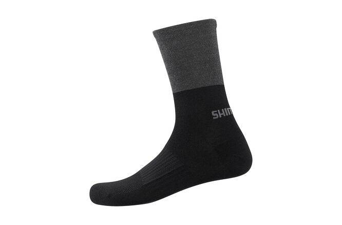 ShimanoShimano Original Wool Tall Socks black gray