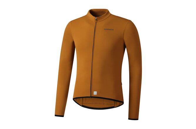 ShimanoShimano Men Apice Thermal LS Jersey bronze