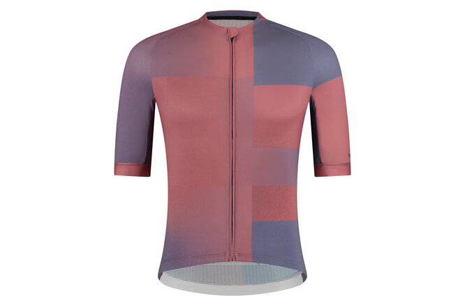 ShimanoShimano Men Veloce SS Jersey metallic maroon