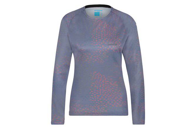 ShimanoShimano Women Sentiero LS JRSY purple pink