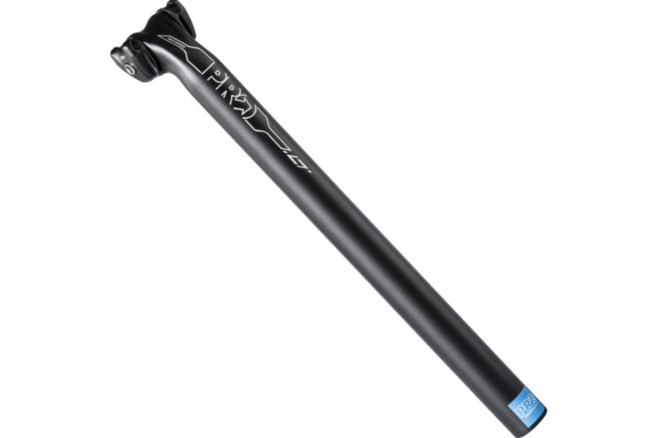 PROPRO Sattelstütze LT 27.2x400 mm 20 mm offset Alu schwarz