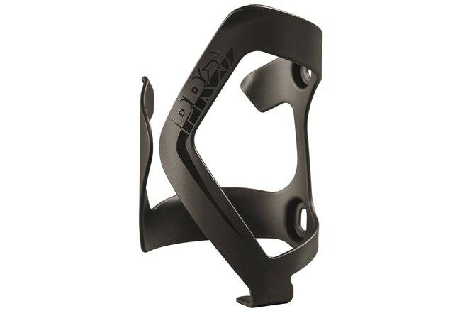 PROPRO Bidonhalter Alu schwarz-transparent Links- Version