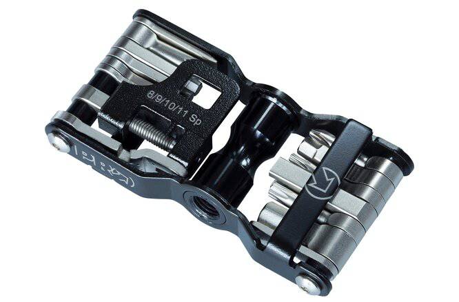 PROPRO Minitool 20 Funktionen Stahl Body schwarz