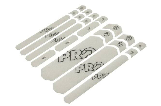 PROPRO Streben und- Rahmenschutz Aufkleber 6mm durchsichtig