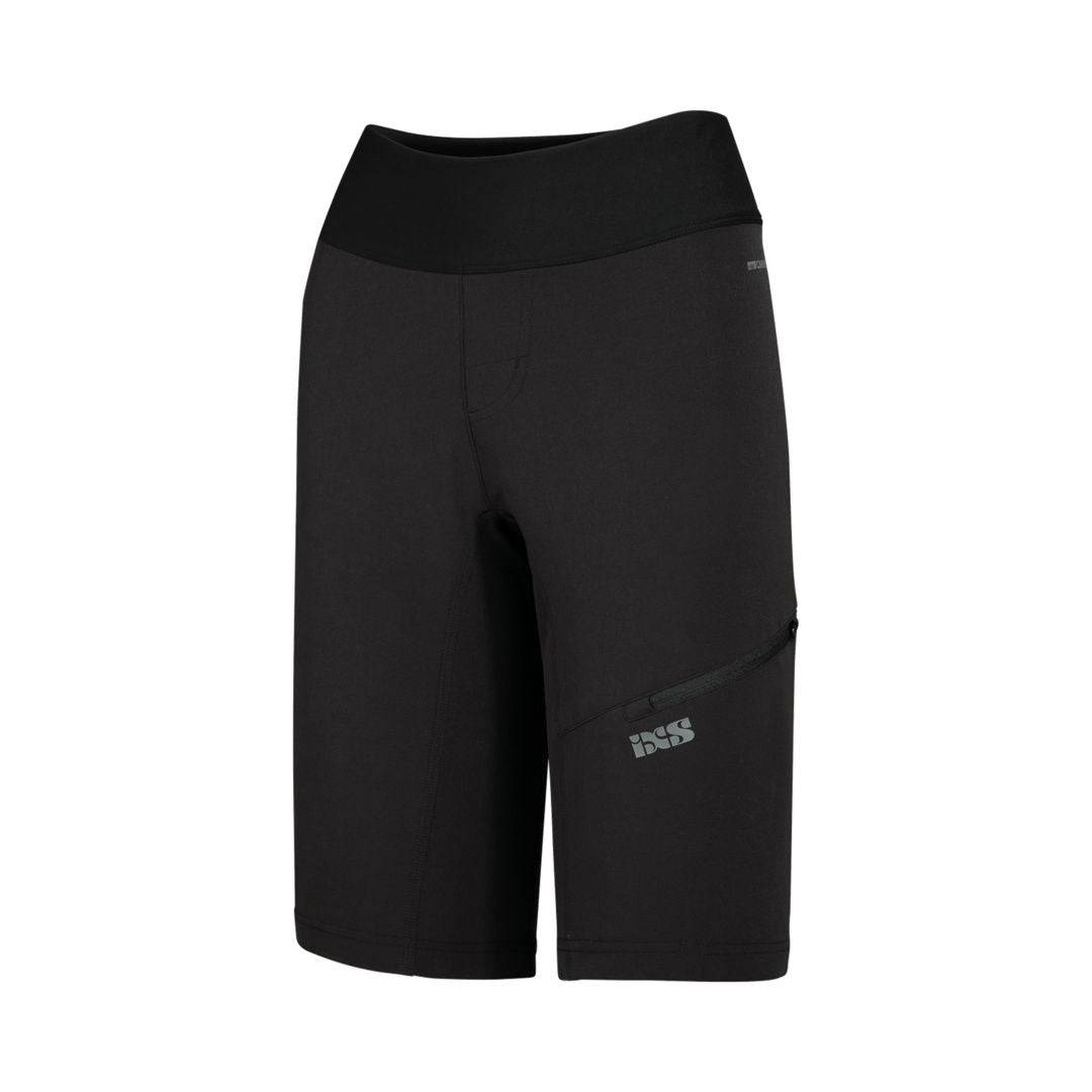 iXSiXS-Women' s Carve Hip-Hugger Shorts schwarz