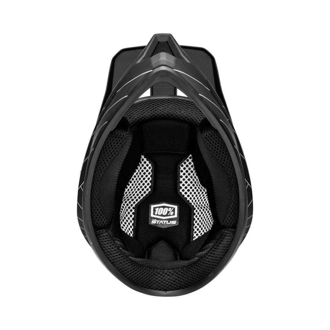 100percent100percent-Helm Status schwarz