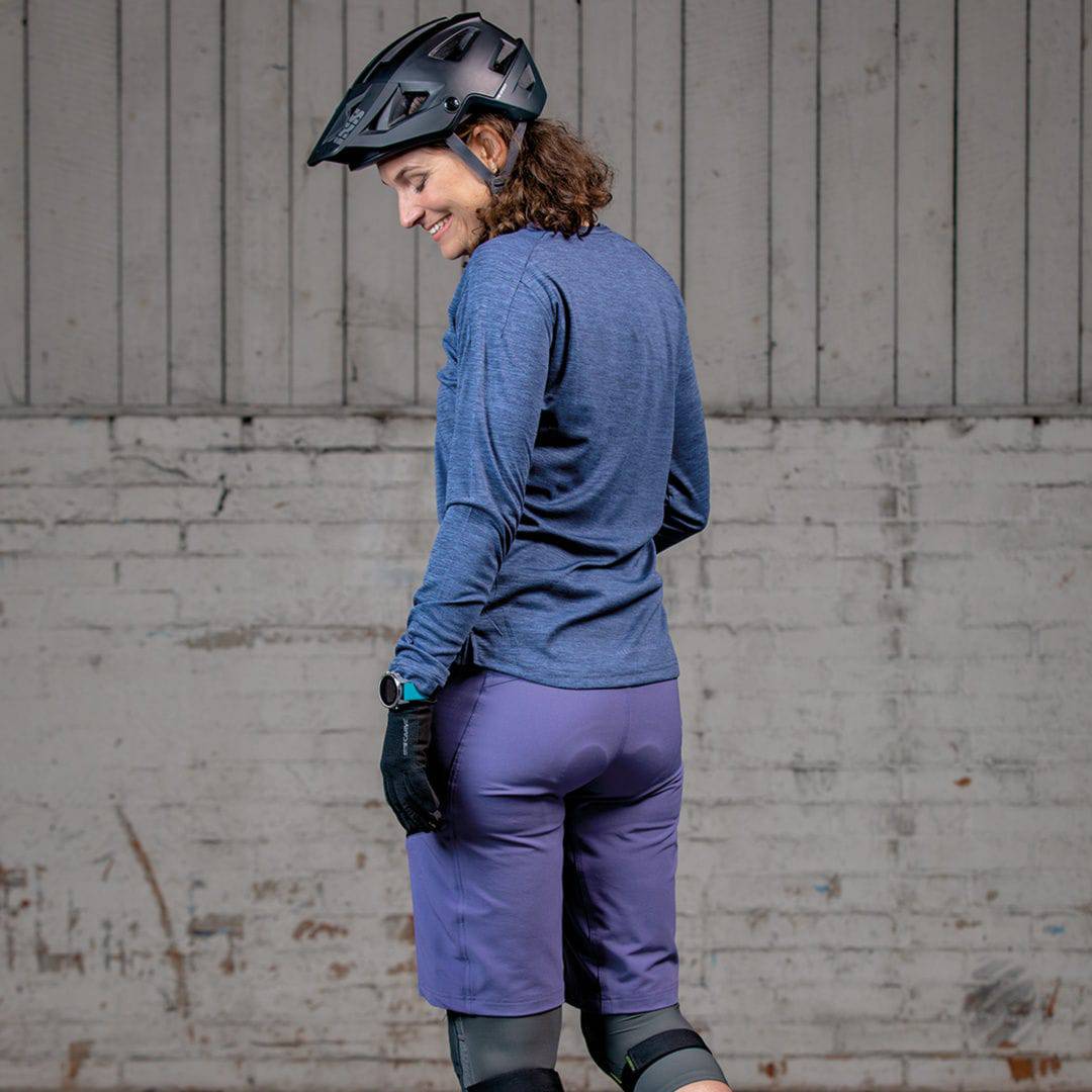 iXSiXS-Flow X Women long sleeve jersey grape