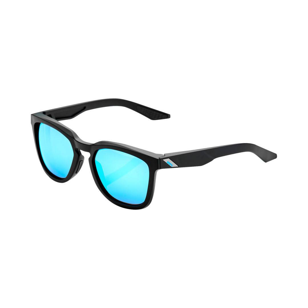 100percent100percent-Brille Hudson Matte Black-HiPER Blue ML