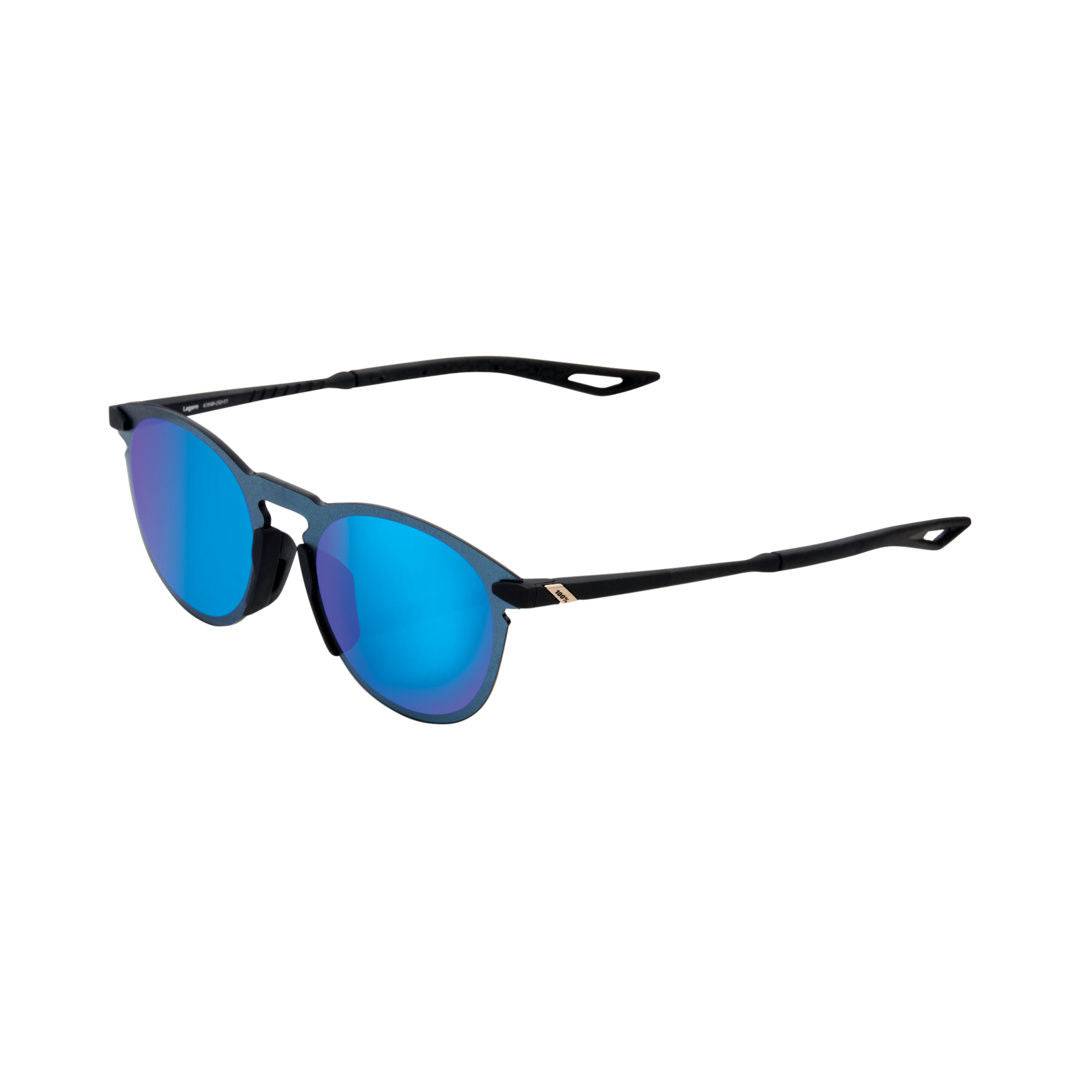 100percent100percent-Brille Legere Round Soft Tact Black-Blue ML