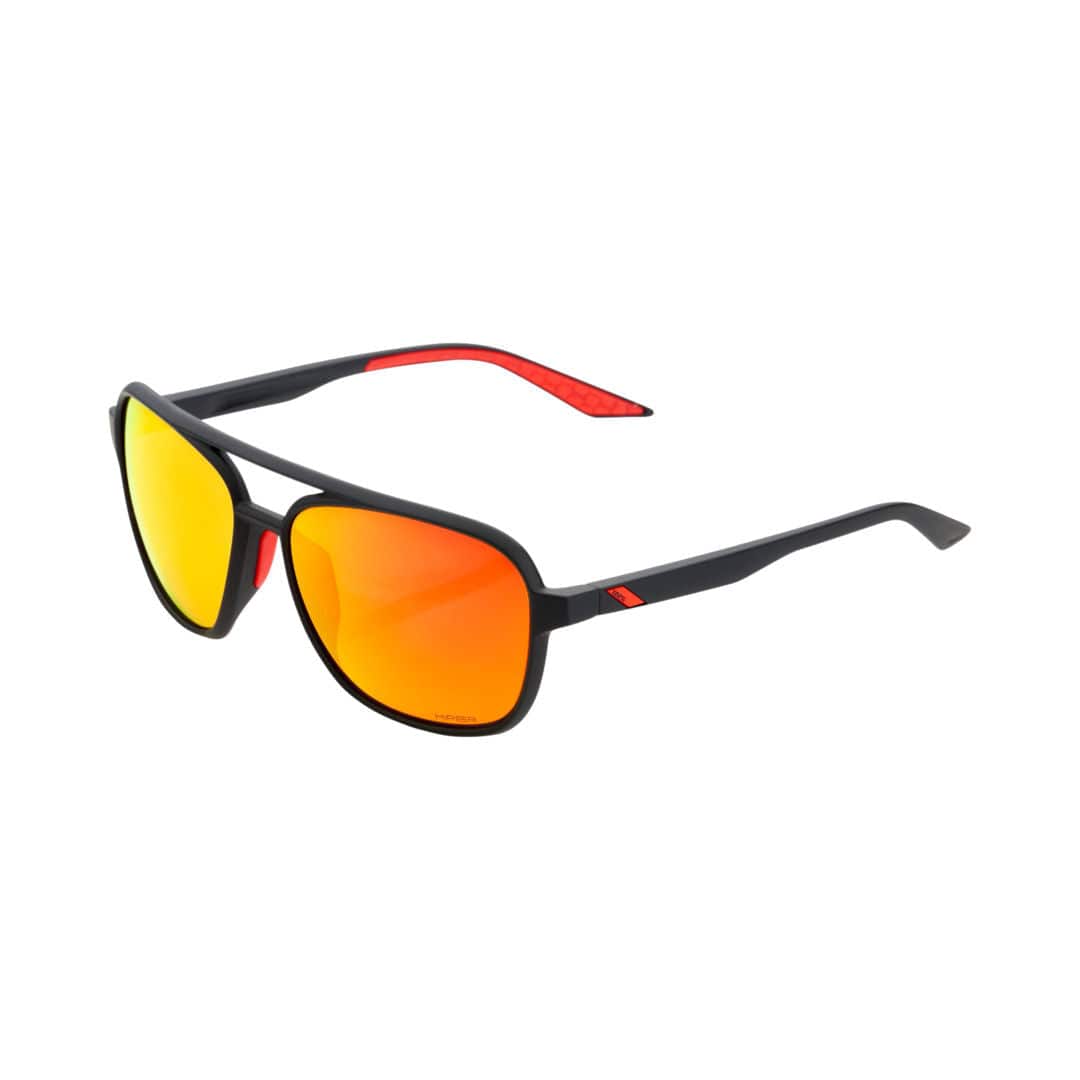 100percent100percent-Brille Kasia Soft Tact Black-HiPER Red ML