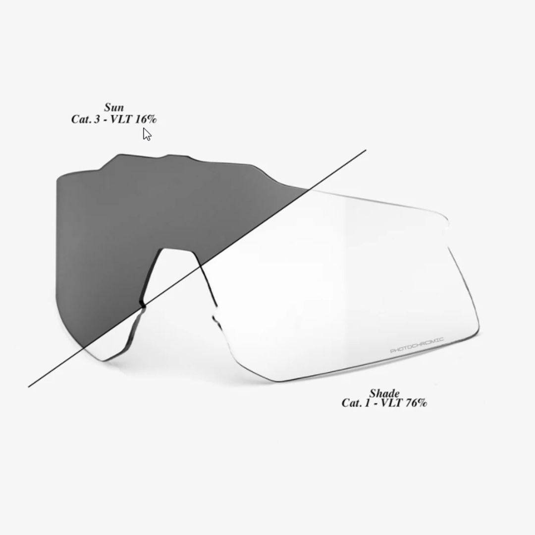 100percent100percent-Ersatzlinse Speedcraft XS Photochr