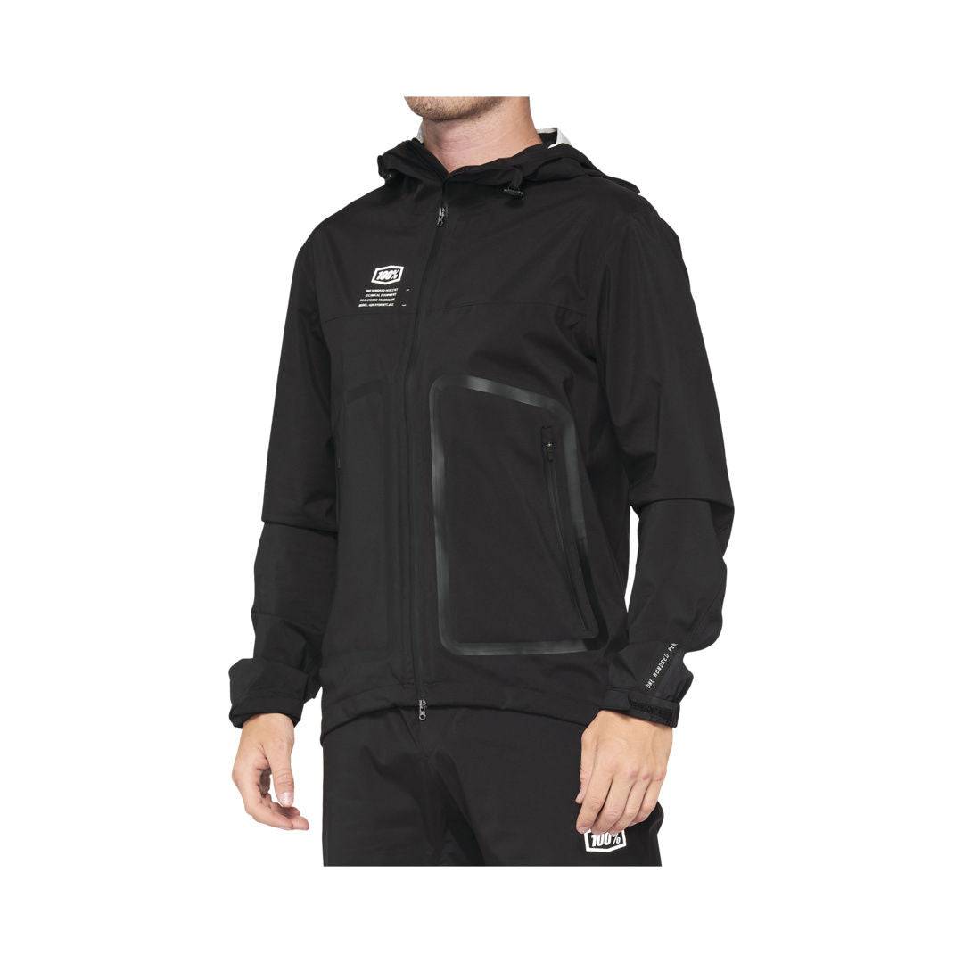 100percent100percent-Jacke Hydromatic schwarz
