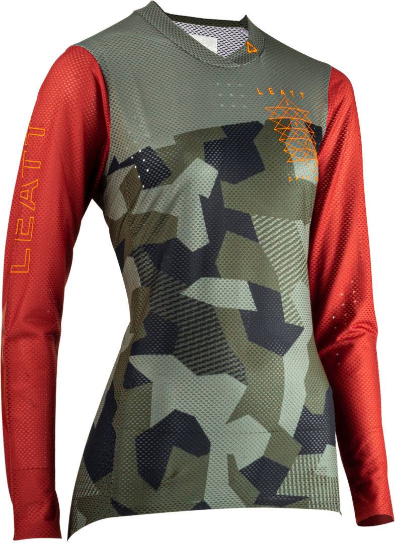 LeattLeatt-Jersey Damen MTB Gravity 4.0 camo