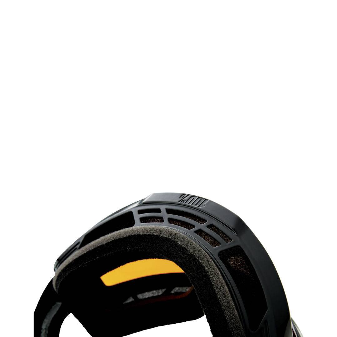 100percent100percent-Okan Hiper Goggle Black/Turquoise - Mirror Turquoise Lens