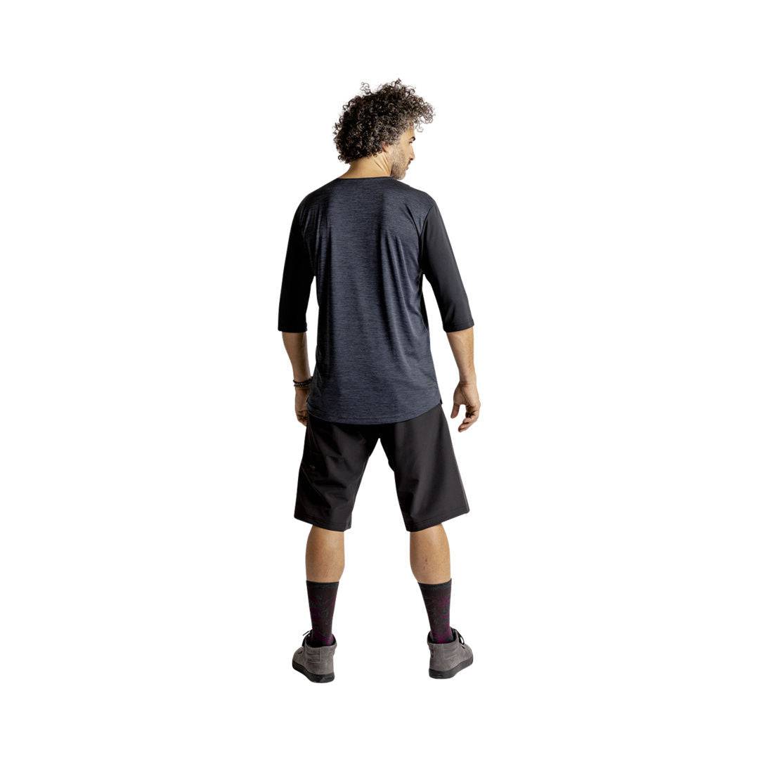 iXSiXS-Carve Jersey schwarz-solid black