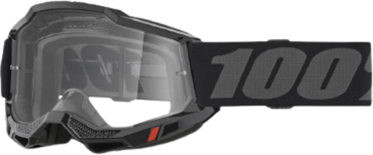 100percent100percent-ACCURI 2 OTG Goggle Black - Clear Lens