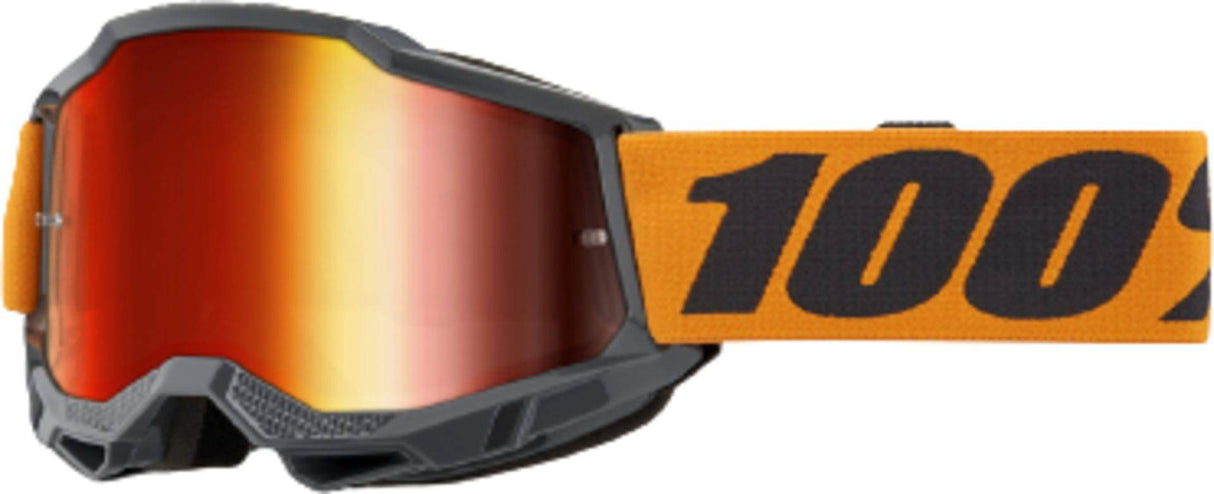 100percent100percent-ACCURI 2 Goggle Orange - Mirror Red Lens