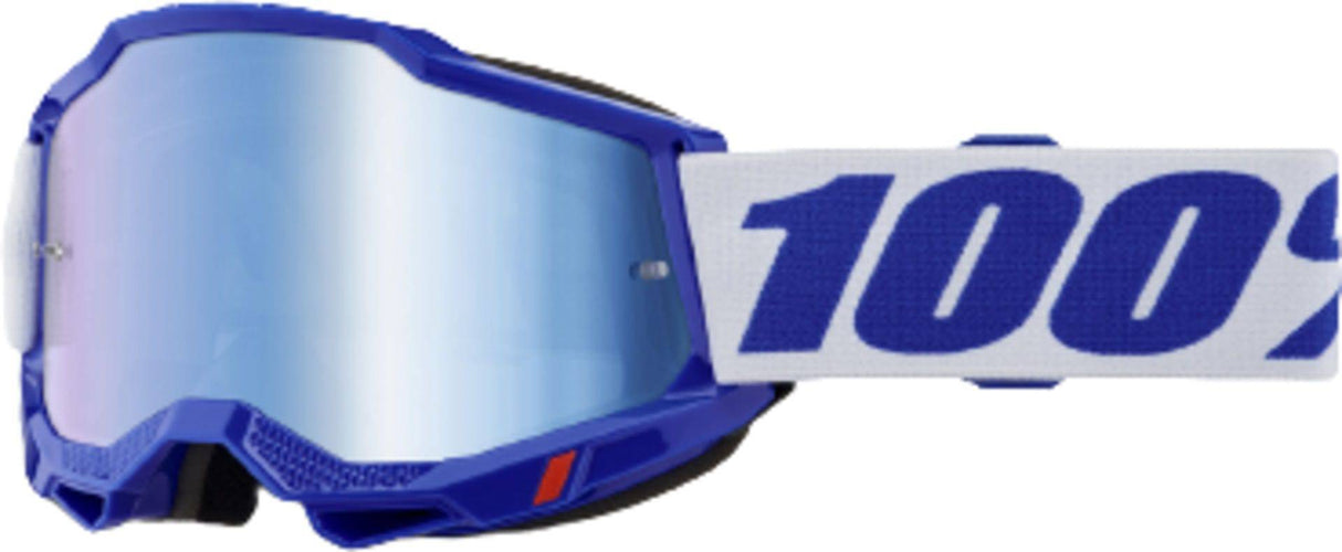 100percent100percent-ACCURI 2 Goggle Blue - Mirror Blue Lens
