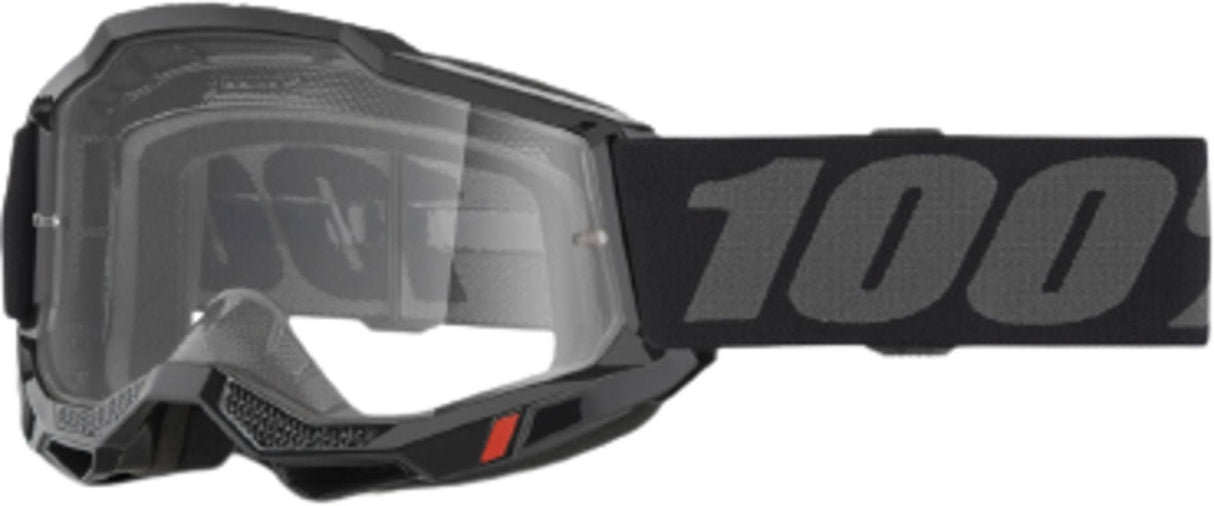100percent100percent-ACCURI 2 Goggle Black - Clear Lens