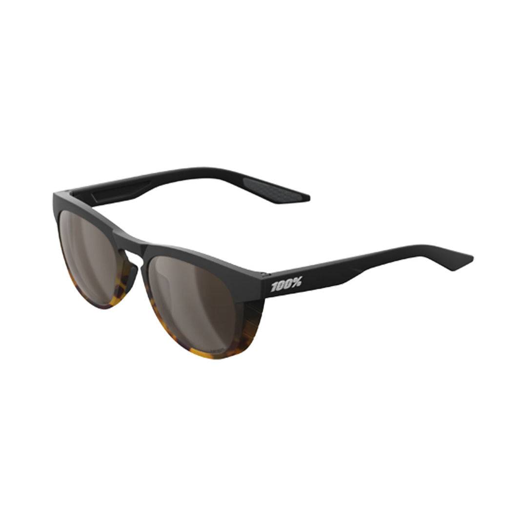 100percent100percent-Slent Brille Soft Tact Black / Havana Fade - HiPER Silv
