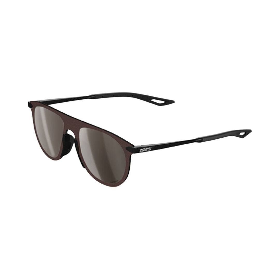 100percent100percent-Legere Coil Brille Matte Black - Hiper Silver Mirror Le