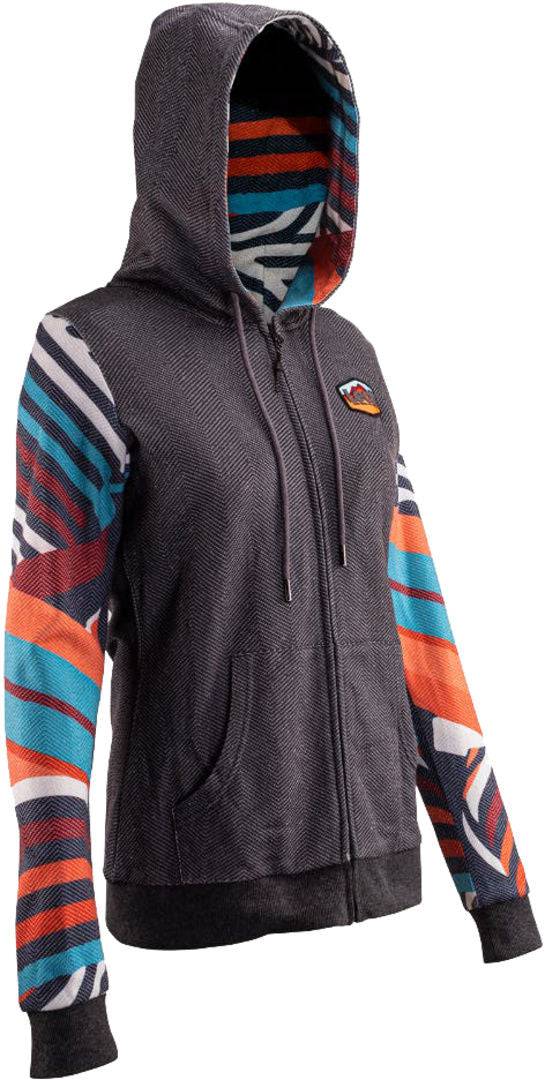 LeattLeatt-Premium Women Zip-Hoodie stripes