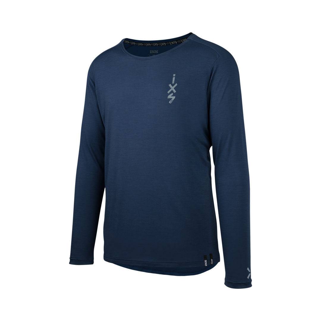 iXSiXS-Flow Merino Langarm Jersey marine