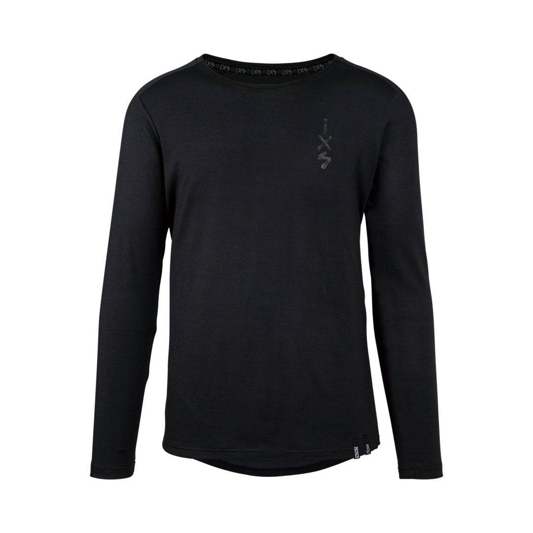 iXSiXS-Flow Merino Langarm Jersey schwarz