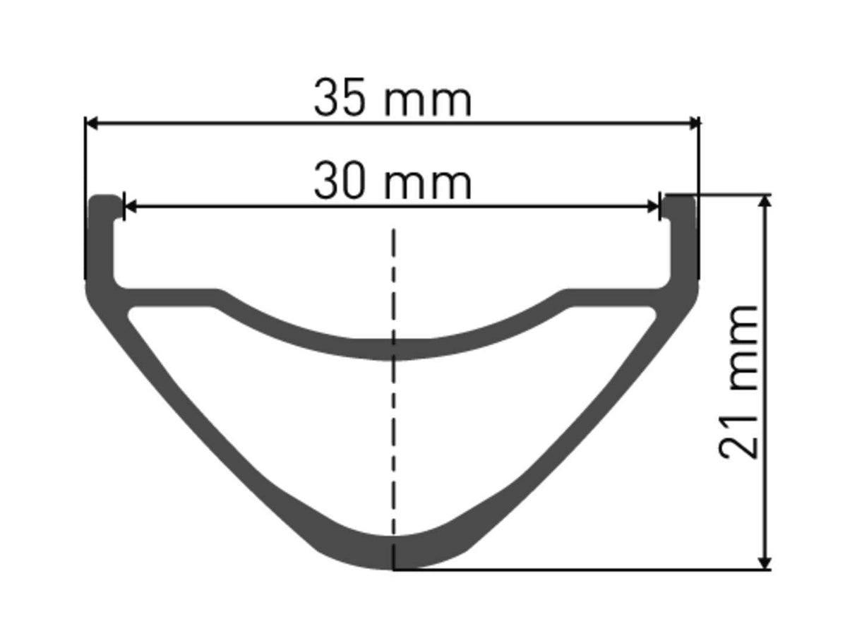 DT SwissDT Swiss-HX 531 Felge DB 29" 30 32L