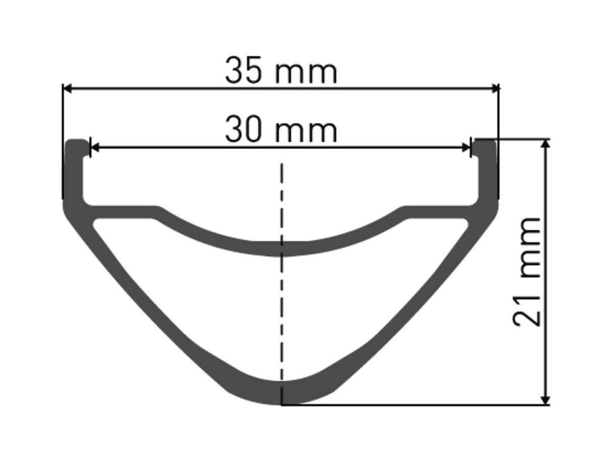DT SwissDT Swiss-HX 531 Felge DB 27.5" 30 32L
