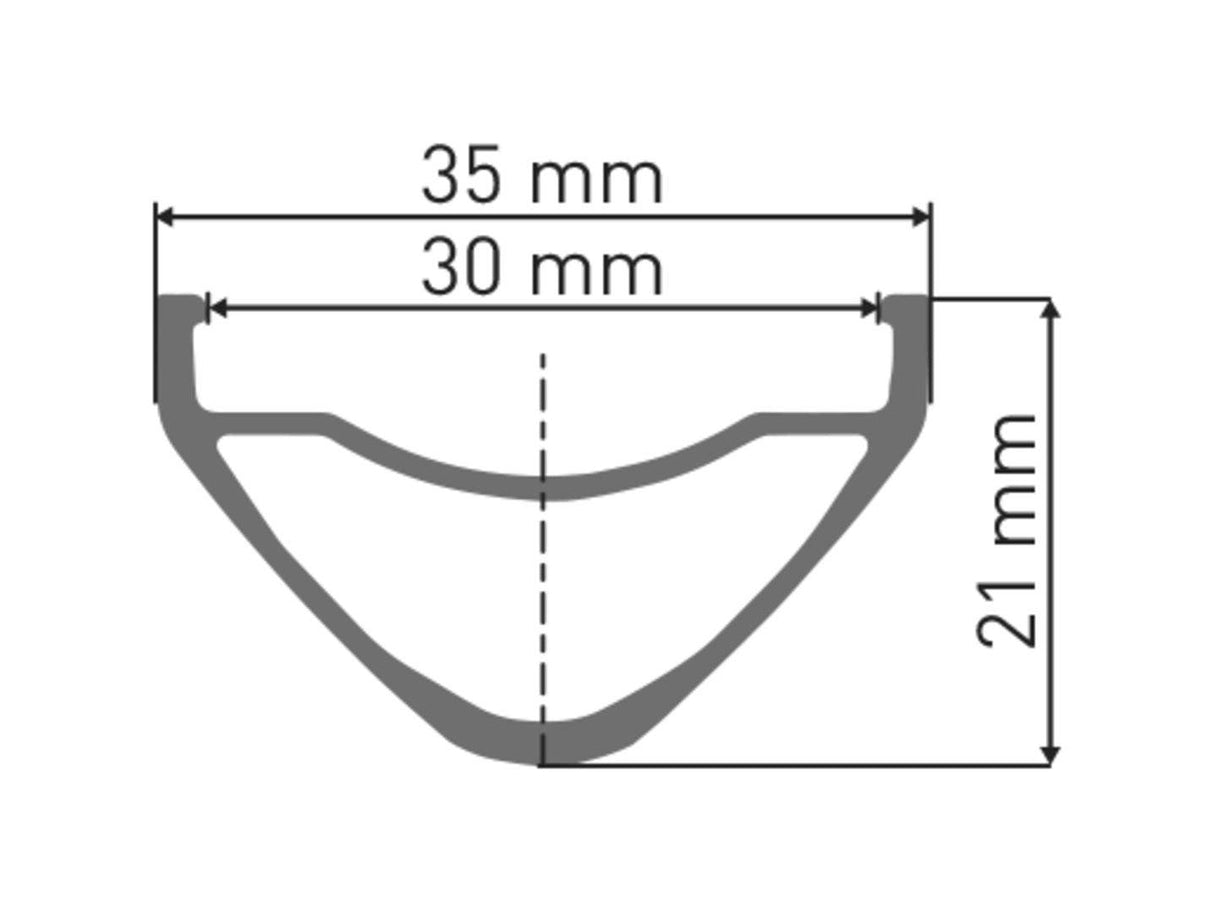 DT SwissDT Swiss-FR 541 Felge DB 27.5" 30 28L