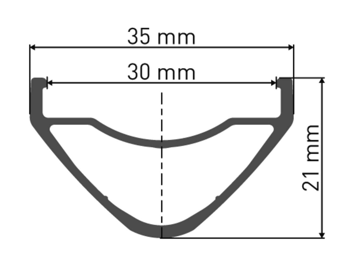 DT SwissDT Swiss-EX 511 Felge DB 27.5" 30 28L