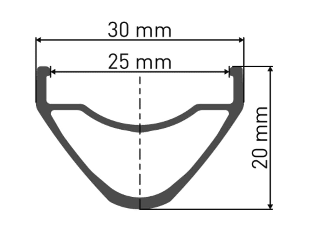 DT SwissDT Swiss-XM 421 Felge DB 29" 25 28L