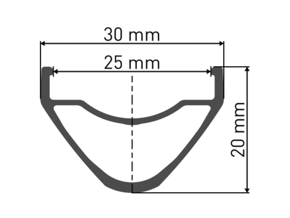 DT SwissDT Swiss-XM 421 Felge DB 27.5" 25 32L