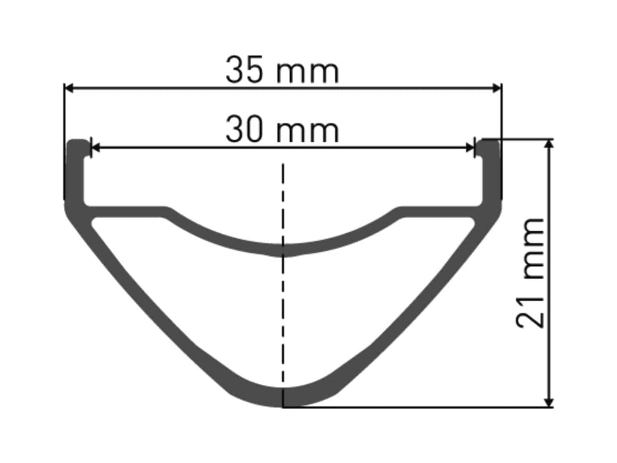 DT SwissDT Swiss-XM 481 Felge DB 27.5" 30 32L