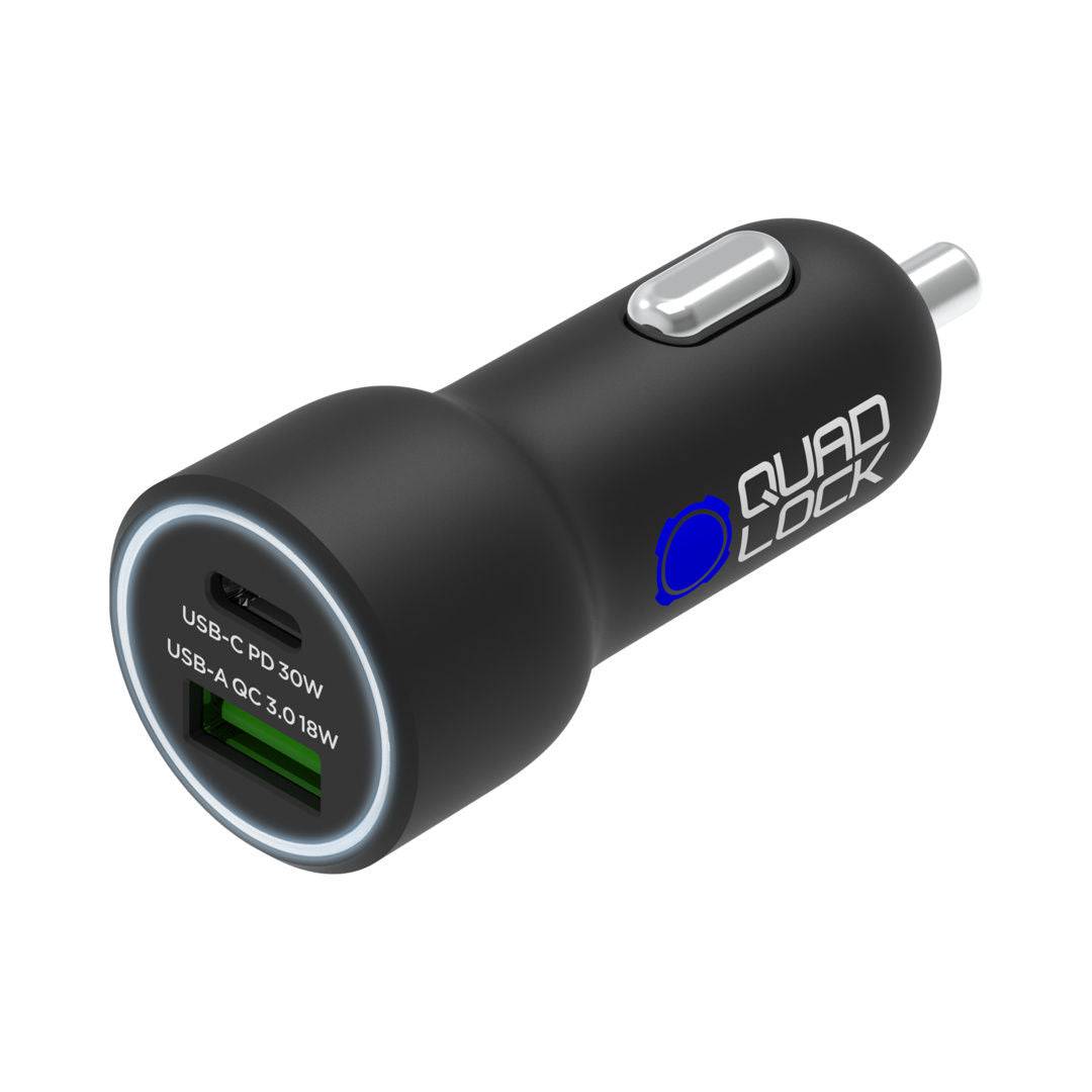 Quad LockQuad Lock-Quad Lock Dual USB-C 48W Car Charger