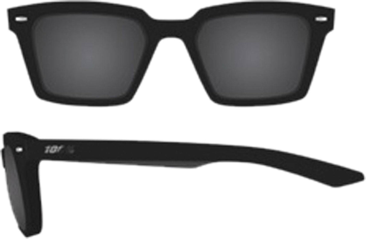 100percent100percent-Erba - Soft Tact Black - Smoke Lens
