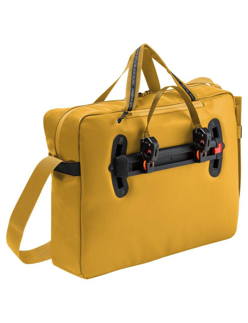 VAUDEVAUDE-Mineo Commuter Briefcase 17 burnt yellow