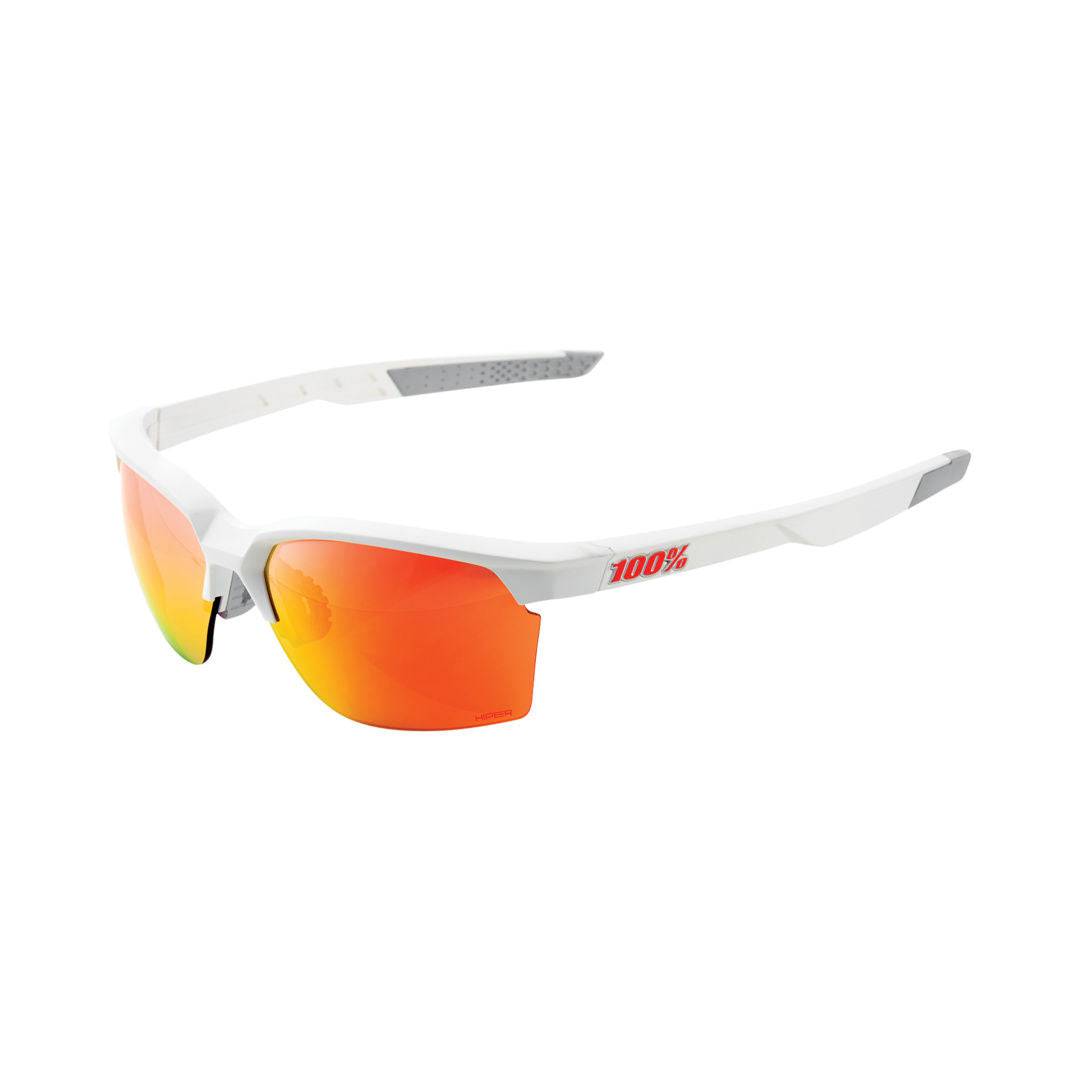 100percent100percent-Brille Sportcoupe matte white-HiPER Red ML