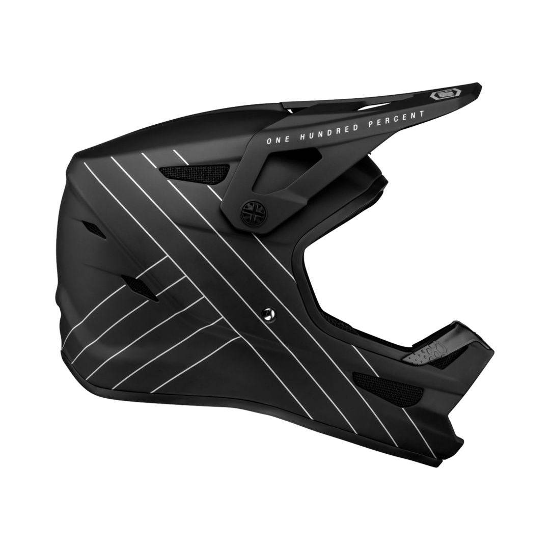 100percent100percent-Helm Status schwarz