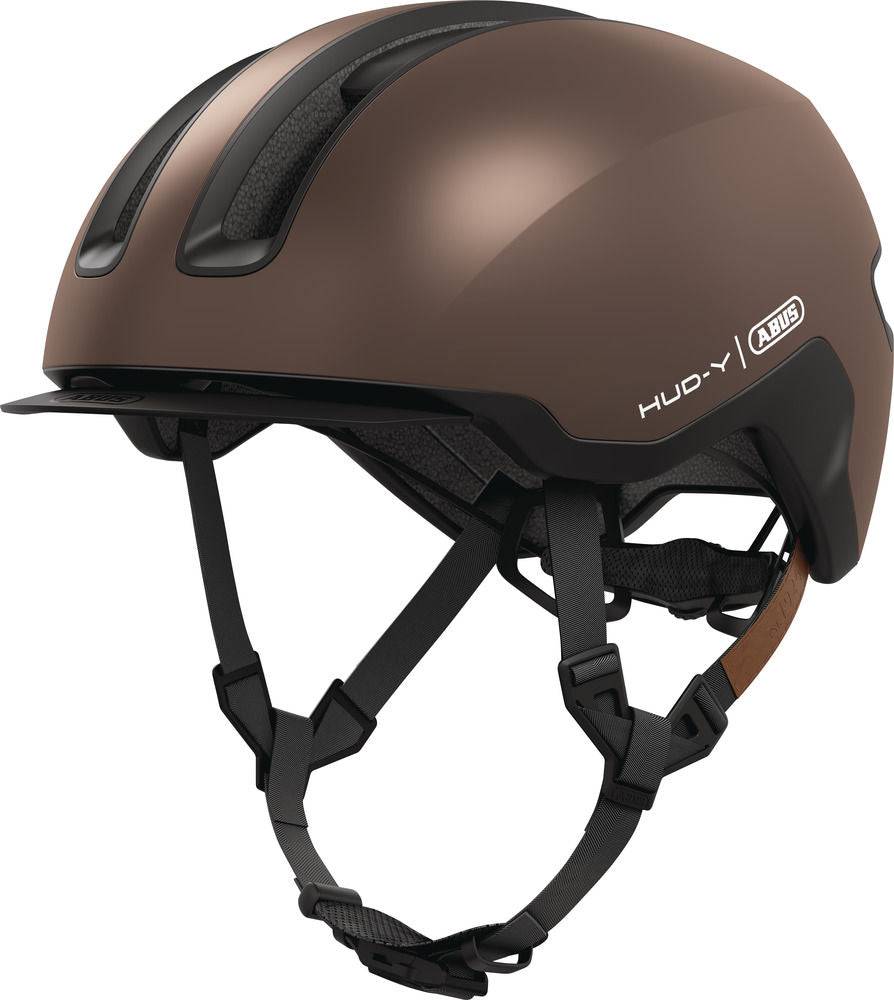 ABUSABUS-HUD-Y metallic copper velo helm