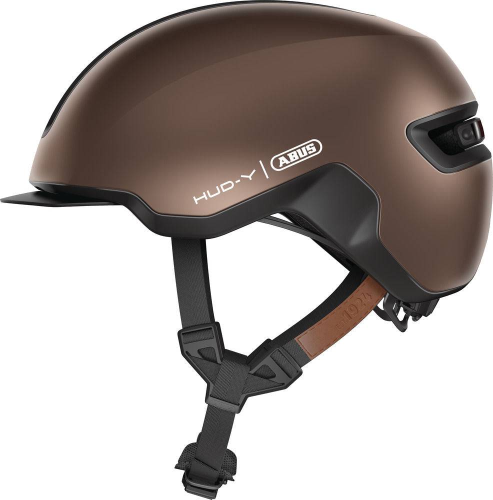 ABUSABUS-HUD-Y metallic copper velo helm