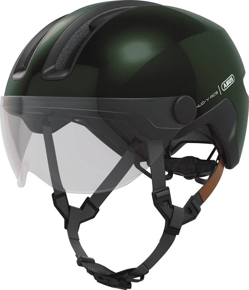 ABUSABUS-HUD-Y ACE Velohelm mit Visier