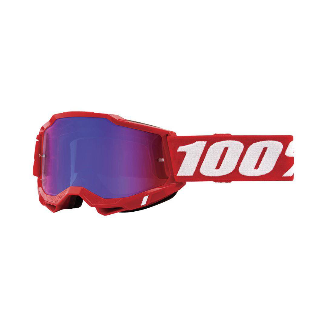 100percent 100percent-Accuri 2 Goggle Neon/Red - Mirror Red/Blue