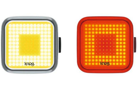 Knog Knog Lichtset Blinder Square twin pack black