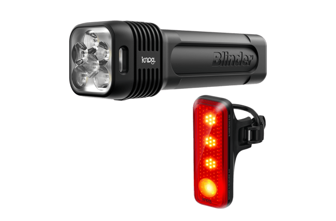 Knog Knog Lichtset Blinder 1300 & Blinder R150 schwarz