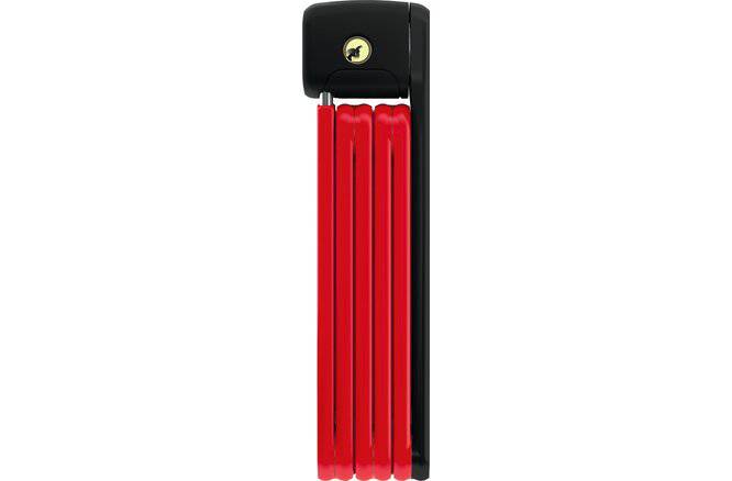 ABUS Abus Faltschloss Bordo Lite 6055K/85 mit Halter SH 6055 rot