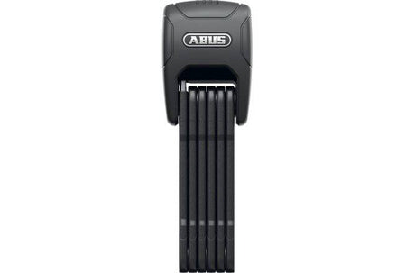 ABUS Abus Faltschloss Bordo Granit XPlus Alarm 6500KA/90 mit Halter SH 6500/90 schwarz