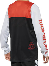 100percent 100percent-Jersey R-Core Youth schwarz-racer red